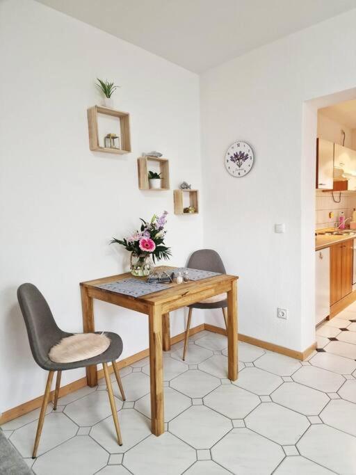 Ferienhaus Kranichnest Barth Buitenkant foto